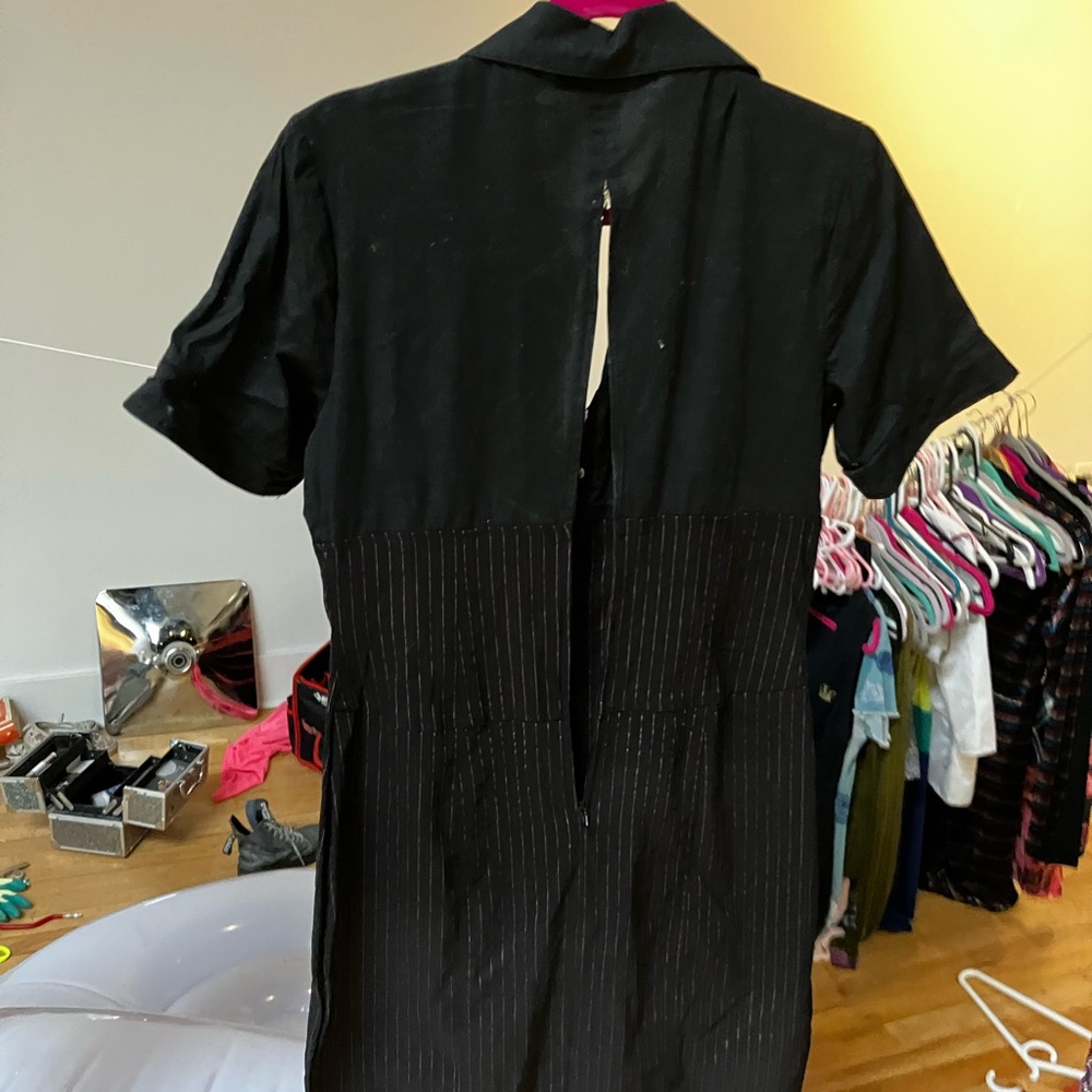 Omg pristine vintage lip service dress with Corvette pinstrip